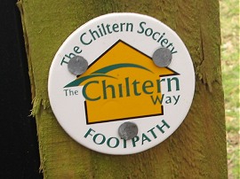 Chiltern Way waymarker