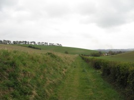 Approaching Sheepridge Lane