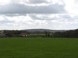 View down to the Thames Valley