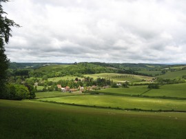 View towards Fingest