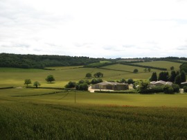 Look back towards Stokenchurch