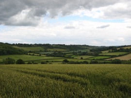 View over to the Bledlow Ridge