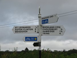 Signpost at Jenkins Lane