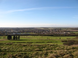 View towards Leagrave