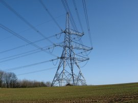 Electricity Pylon nr Bradwell Hall