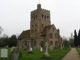 St Barnabus Church at Great Tey