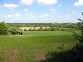 View across the Stour Valley