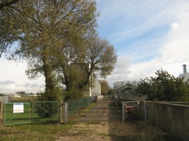 Relief Channel Tail Sluice