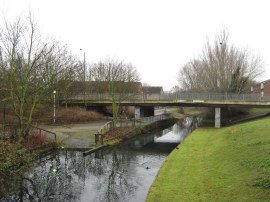 Path leading to Crossways Park