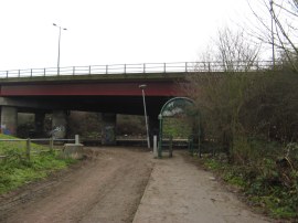 Southmere Park via the Underpass