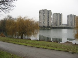 Path besides Southmere