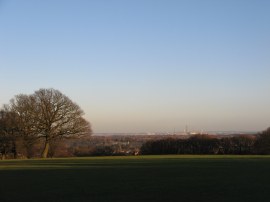 View towards the Dartford Crossing