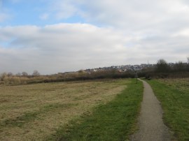 Path across Woolwich Common