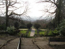 Gardens below Severndroog Castle