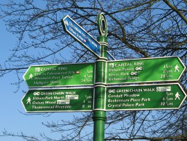 Fingerpost, Eltham Park South