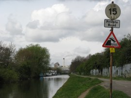 Heading towards Hayes