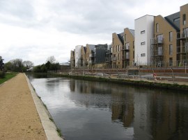 New housing in Yiewsley