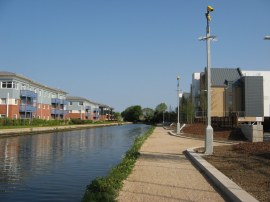 Site of the new Tescos in Yiewsley