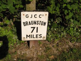 71 miles to Braunston!