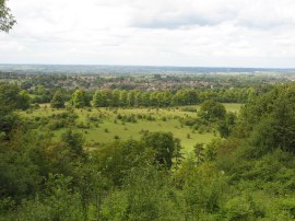 View towards Ashton Clinton