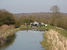 Looking down the Rothersthorpe flight