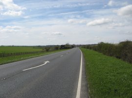 The A505 nr Royston