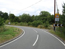 Approaching Caldecote