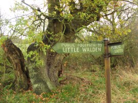 Footpath Sign