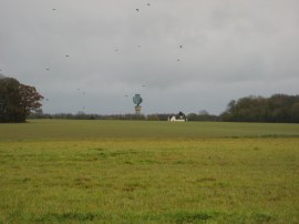 Radar Aerial nr Debden