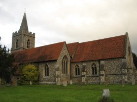 The church of St Mary the Virgin, Manuden