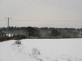 Path nr Newhole Farm