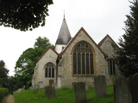 St Katherine's church, Merstham