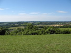 The view from Caterham Viewpoint