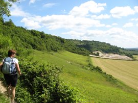 North Downs Way, Gangers Hill