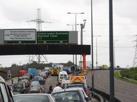 A12 near Leyton