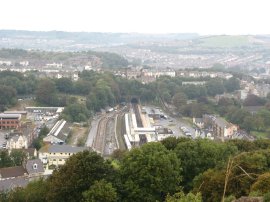 View over Dover Station