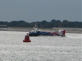 Hovercraft to the Isle of Wight