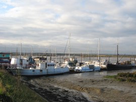 Boats by the Blackwater Marina