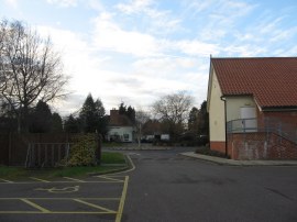 Car park at Stock