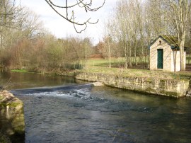 Gauging Station nr Ewen