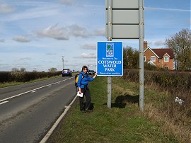 Sara besides the A361