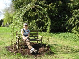 Sara at Shifford Lock