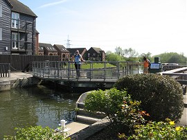 Sara at Sandford Lock