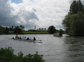 View towards Didcot Power Station