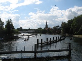 View back to Marlow