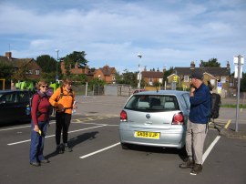 Setting off from Datchet Station