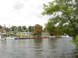 View over to Platt's Eyot