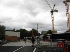 Construction site nr Wandsworth Park