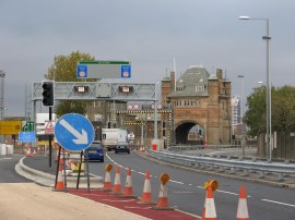 Blackwall Tunnel entrance