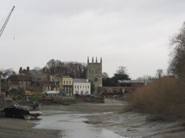 View towards Old Isleworth